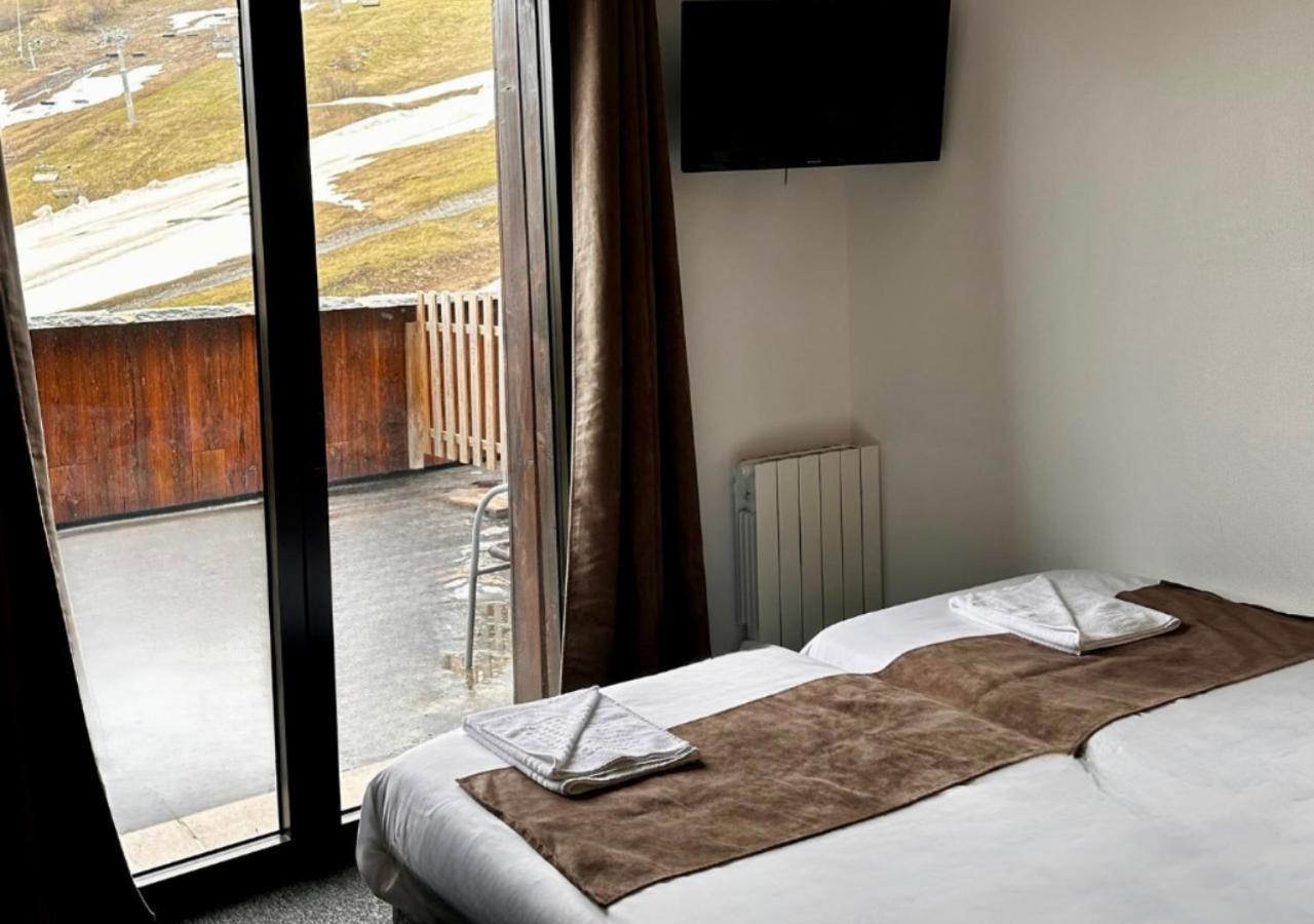 Hotel Club "Les Carrettes" Valmeinier Bagian luar foto